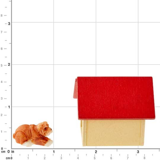 Mini Doghouse & Dog by Make Market®